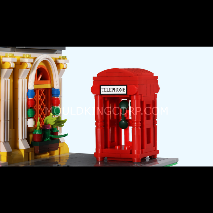 Mould King 16031 Small Town Barbershop Building Set | 3,096 Pcs