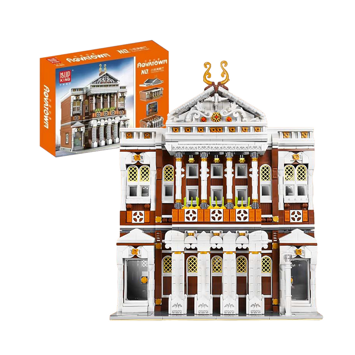Mould King 16032 Small Town Concert Hall Building Set | 2,875 Pcs