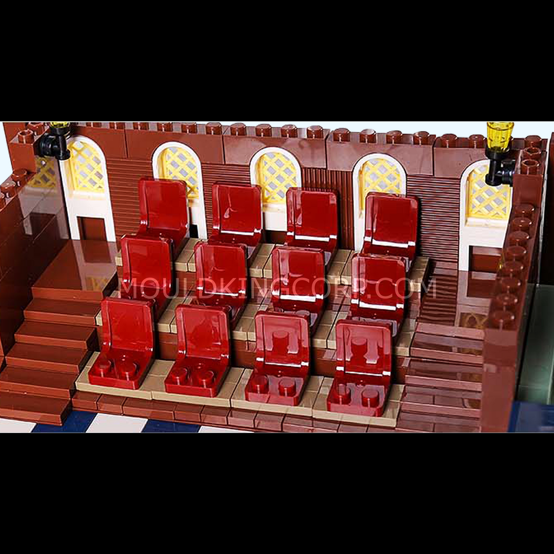 Mould King 16032 Small Town Concert Hall Building Set | 2,875 Pcs
