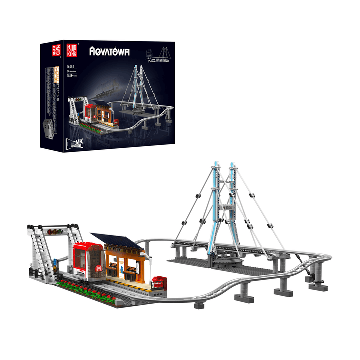 Mallenkoning 16052 gemotoriseerde monorail bouwset | 1.488 stuks