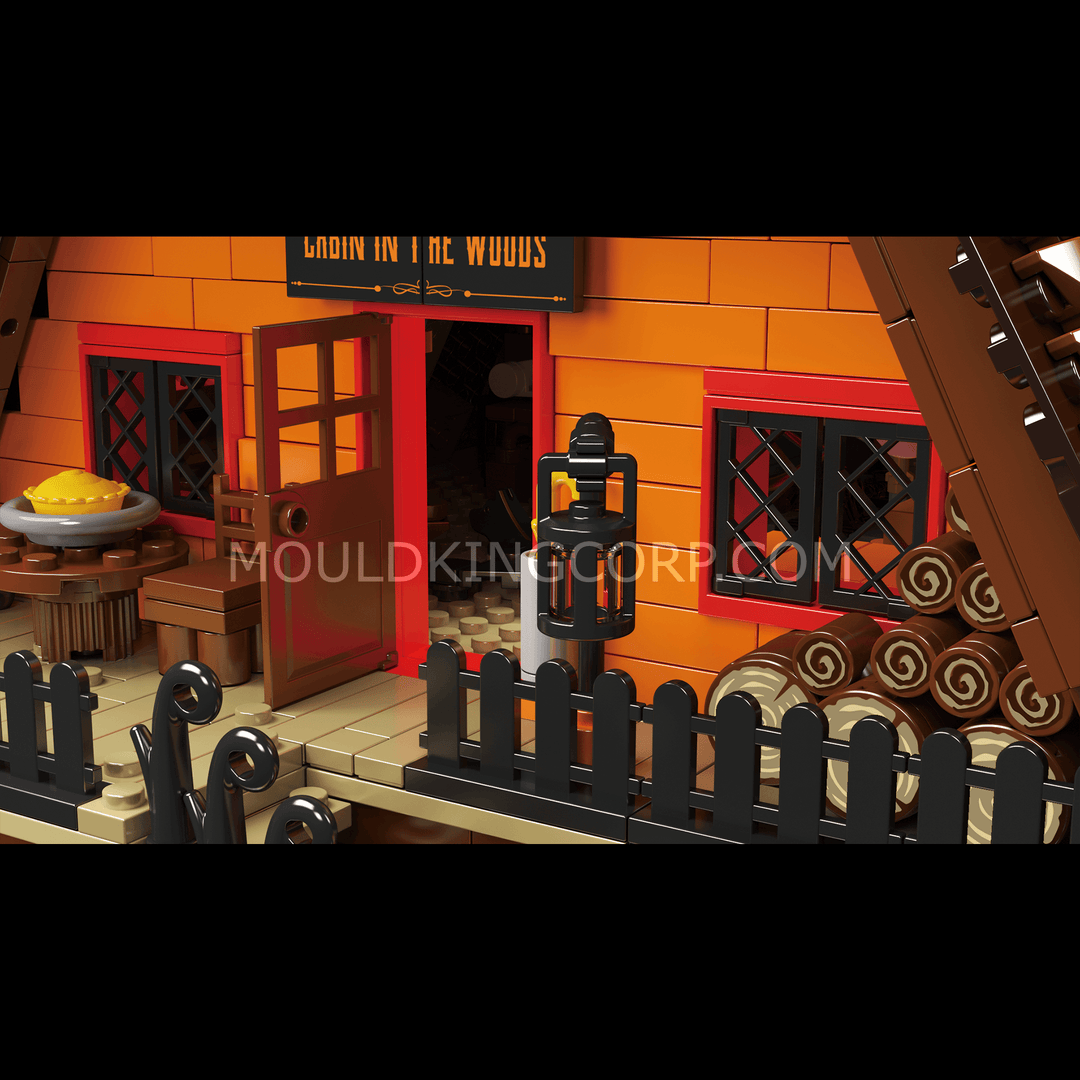 Mould King 16053 Hütte im Wald Bauspielzeug-Set | 3.398 Teile