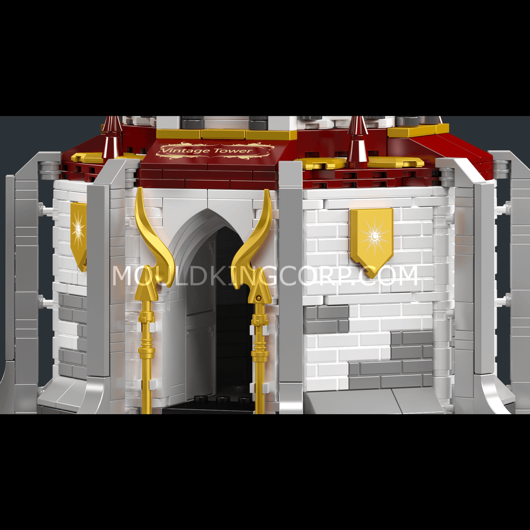 Mallenkoning 16055 Middeleeuwse Vuurtoren Bouwset | 2.199 Stuks