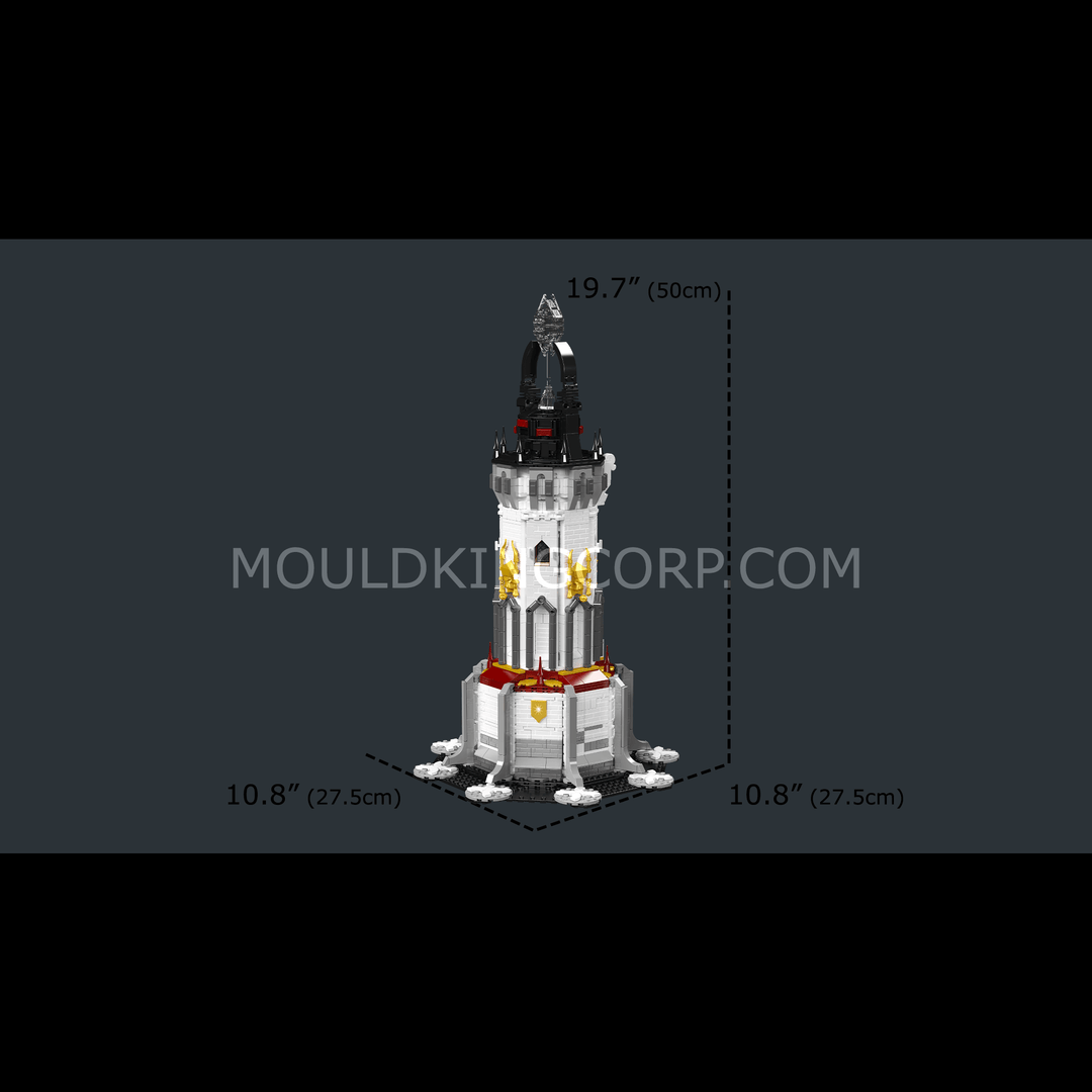 Mallenkoning 16055 Middeleeuwse Vuurtoren Bouwset | 2.199 Stuks