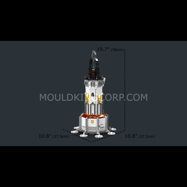 Mallenkoning 16055 Middeleeuwse Vuurtoren Bouwset | 2.199 Stuks
