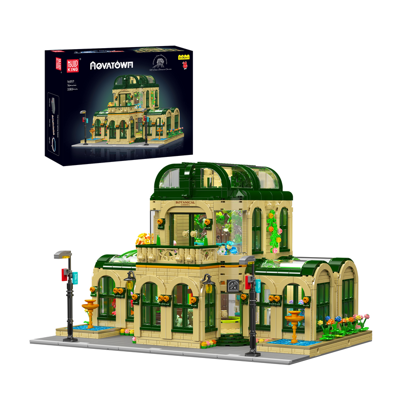 Mould King 16057 Dome Botanical Gardens Building Set | 3,383 Pcs