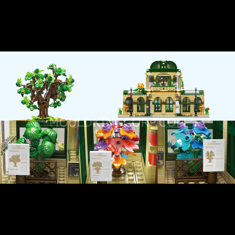 Mould King 16057 Dome Botanical Gardens Building Set | 3,383 Pcs