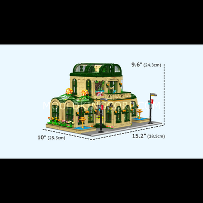 Mould King 16057 Dome Botanical Gardens Building Set | 3,383 Pcs