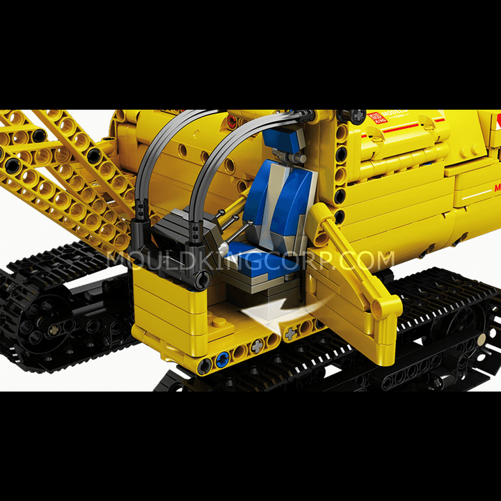 Mould King 17001 Remote Controlled Crawler Crane Building Set | 1,205 Pcs
