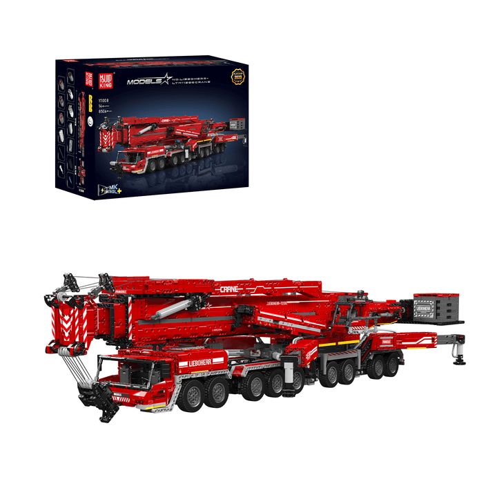 Mallenkoning 17007 Ultimate Liebherr LTM 11200 Op afstand bestuurbare kraan Bouwsets | 8.506 stuks