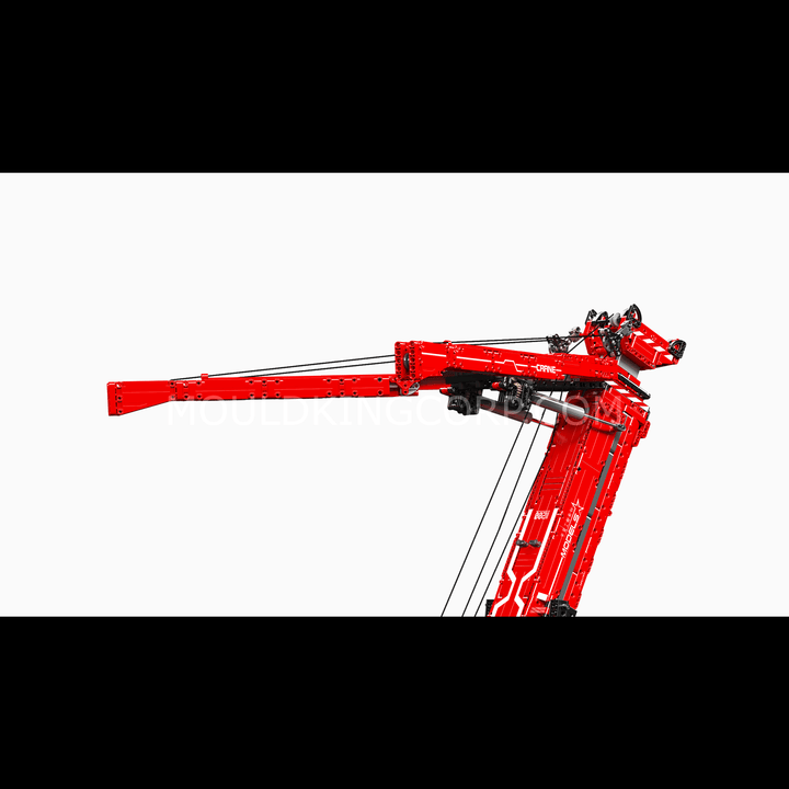Kit De Construction BlocteckToy - Grue Sur Chenilles LTM 11200 Avec 20 Moteurs - 8506 Pièces - Modèle MOC Pour Passionnés