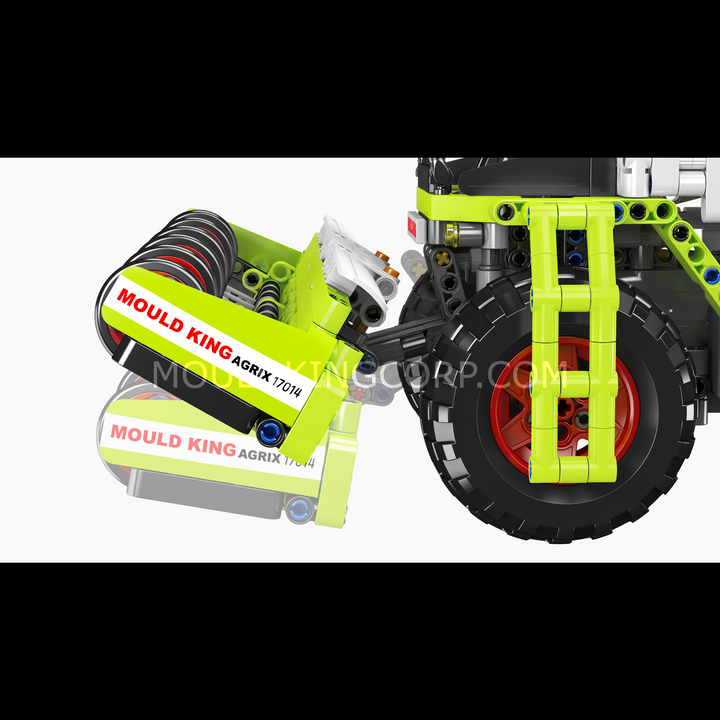 Mould King 17014S KLAIRE LEXOR RC Combine Harvester Building Set | 1,543 Pcs