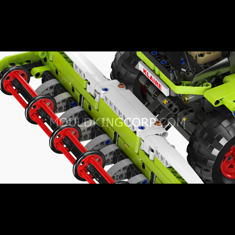 Mould King 17014S Claas Lexion 760 Harvester Building Set | 1,347 Pcs