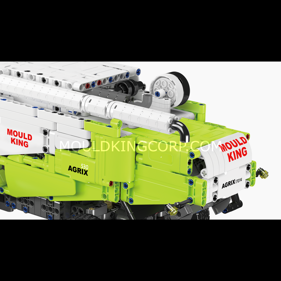 Mould King 17014S KLAIRE LEXOR RC Combine Harvester Building Set | 1,543 Pcs