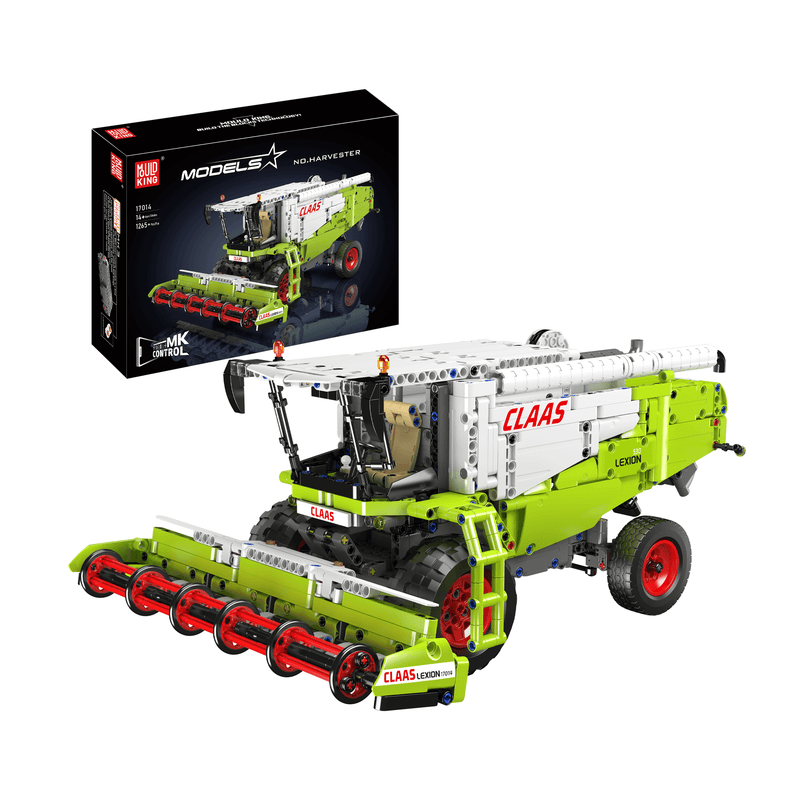 Mould King 17014 Claas Lexion 760 Harvester Building Set | 1,265 Pcs