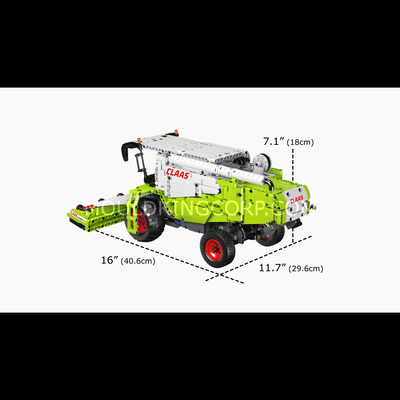 Mould King 17014 Claas Lexion 760 Harvester Bausatz | 1.265 Teile