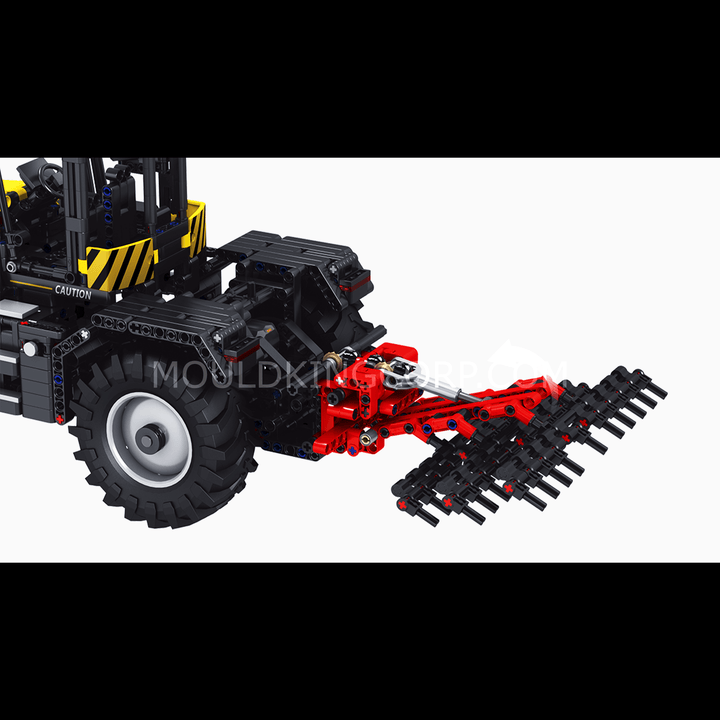 MOULD KING 17019 Ensemble de construction de tracteur agricole télécommandé | 2 596 pièces
