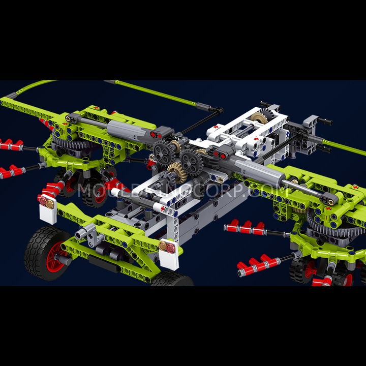 Mould King 17021 Tractor 4-in-1 Agricultural Machinery Expansion Set | 3,098 Pcs