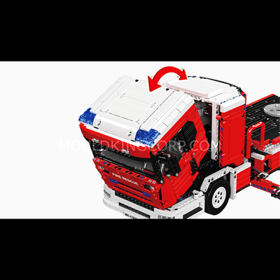 Mould King 17022 Remote Controlled Firetruck Building Set | 4,886 Pcs