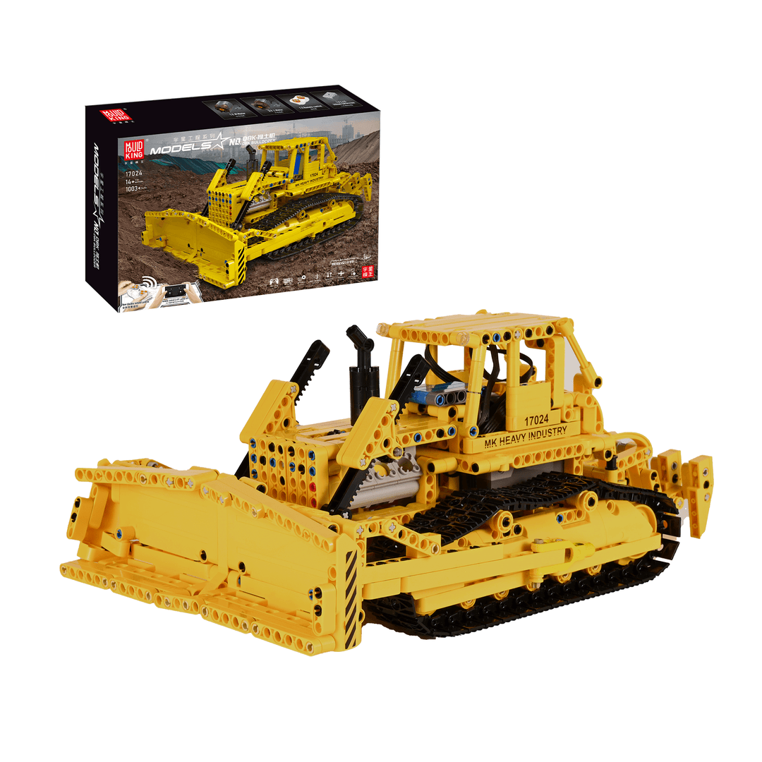 MOULD KING 17024 D8K Bulldozer Ferngesteuerter Bausatz | 1.003 PCS