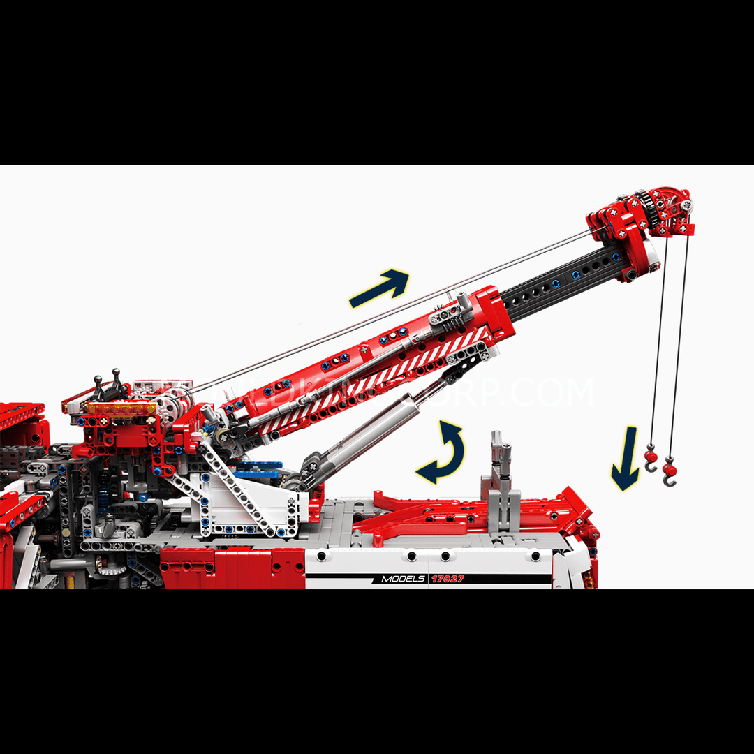 Mould King 17027 Ferngesteuertes Feuerwehr- und Rettungsauto-Bauset | 4.883 Teile