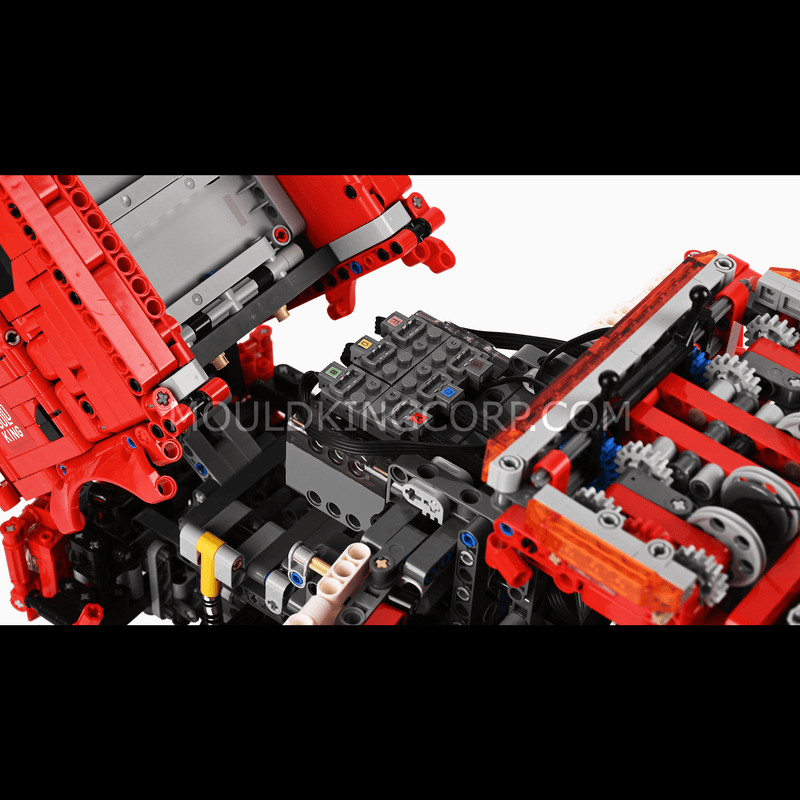 Mould King 17027 Remote Controlled Fire & Rescue Truck | 4,883 Pcs ...