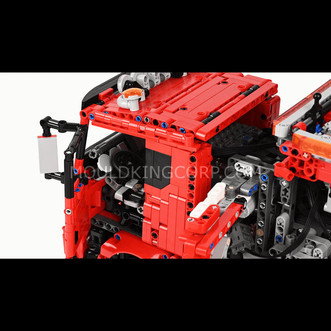 Mould King 17027 Ferngesteuertes Feuerwehr- und Rettungsauto-Bauset | 4.883 Teile