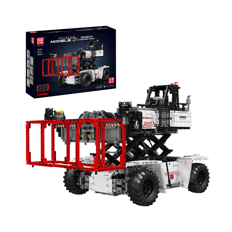 MOULD KING 17029/17030 Container Forklift Remote Controlled Building Set | 4,878 PCS