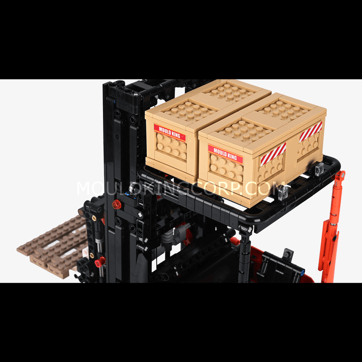 MOULD KING 17041 Op afstand bestuurbare vorkheftruck bouwset | 1.506 st.