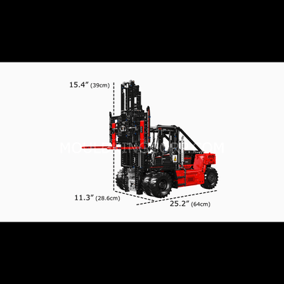 Mould King 17044/17045 Heavy-Duty Forklift Remote Controlled Building Set | 4,579 Pcs