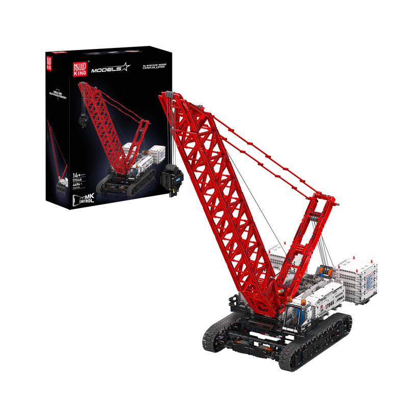 Ensemble de construction de grue sur chenilles Manitowoc 16000 Mould King 17046 | 4 494 pièces