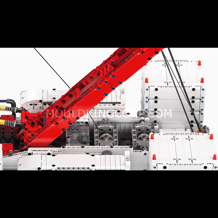 Mould King 17046 Manitowoc 16000 Raupenkran-Bausatz | 4.494 Teile