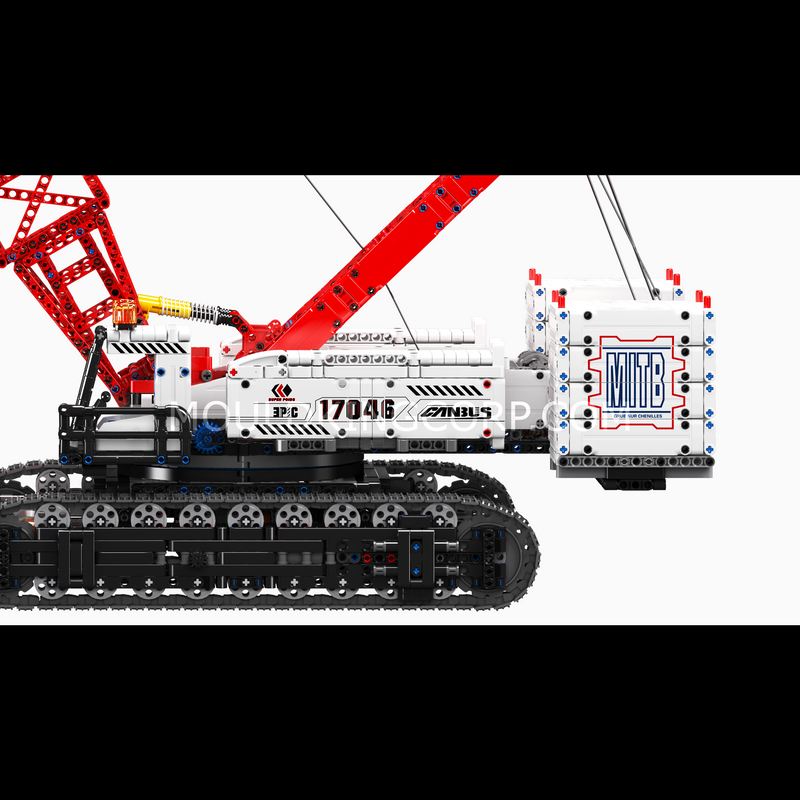 Ensemble de construction de grue sur chenilles Manitowoc 16000 Mould King 17046 | 4 494 pièces