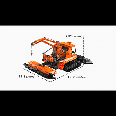 Mould King 17051 Ferngesteuertes Pistenfahrzeug-Bauset | 1.241 Teile