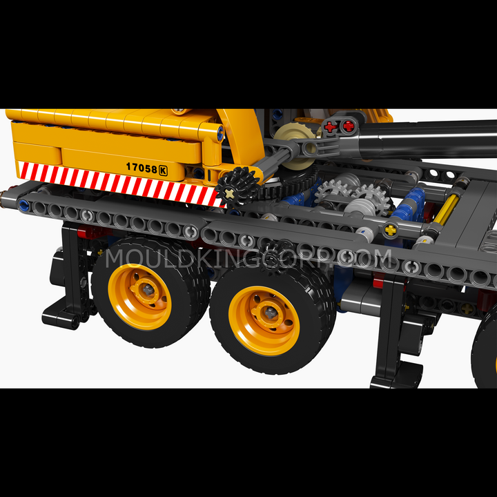 Mould King 17058 - Juego de construcción de grúa móvil (997 piezas)