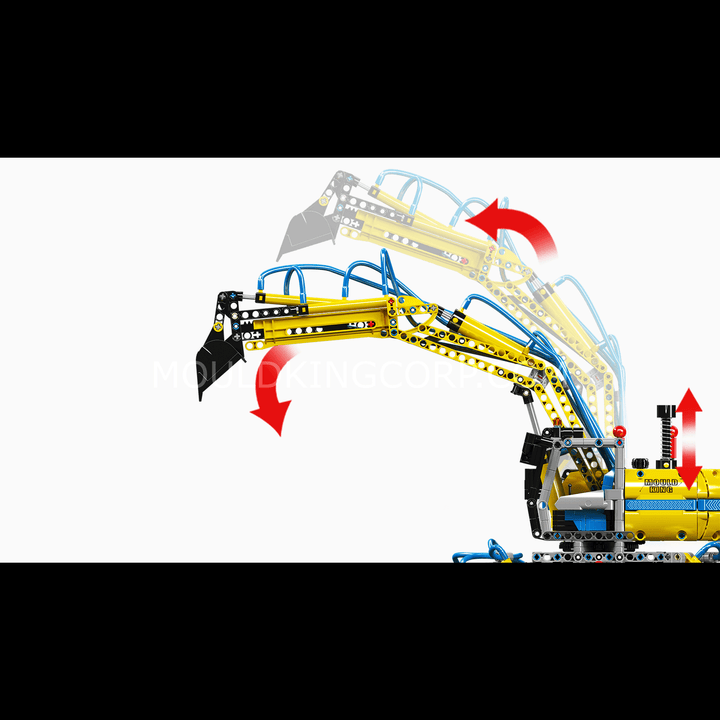 Mould King 17060 All-Terrain-Bagger-Bausatz | 1.392 Teile