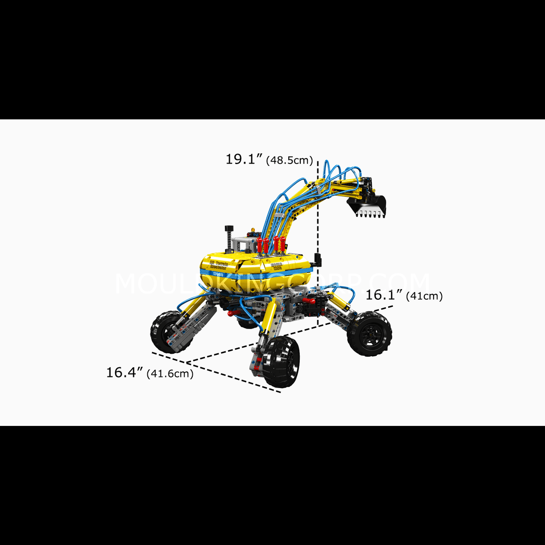 Mould King 17060 All-Terrain-Bagger-Bausatz | 1.392 Teile