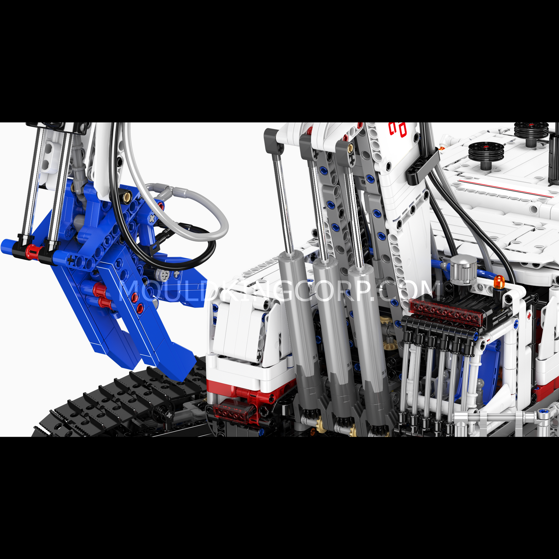 Mould King 13112 Graafmachine / Excavator (RC) - Bouw, bouwplaats - Compatible met de Mould King 13112 Graafmachine / Excavator (RC) - Bouw, bouwplaats - Compatible met de