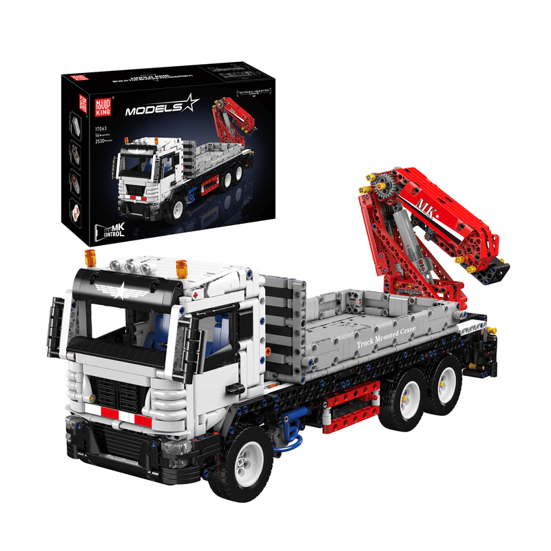 Mould King 17063 Truck-Mounted Crane Building Set | 2,530 Pcs