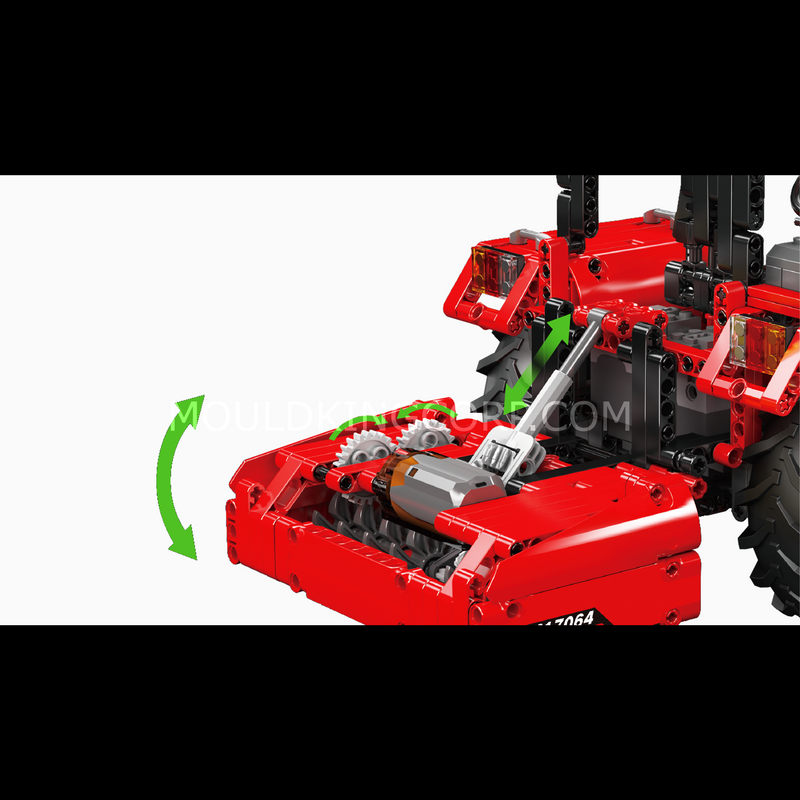 Mould King 17064 Ferngesteuerter Traktor-Bausatz | 1.857 Teile