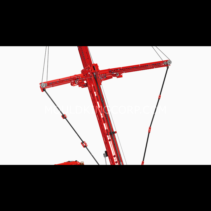 Ensemble de construction de grue mobile télécommandée Mould King 17065 GMK | 4 566 pièces