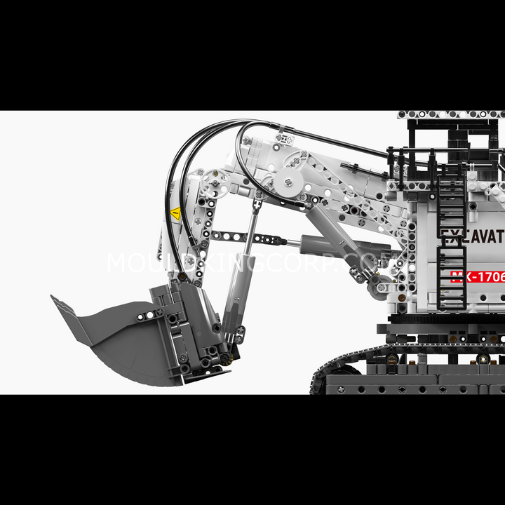 Mould King 17067 Remote Controlled Mining Excavator Building Set | 3,567 Pcs