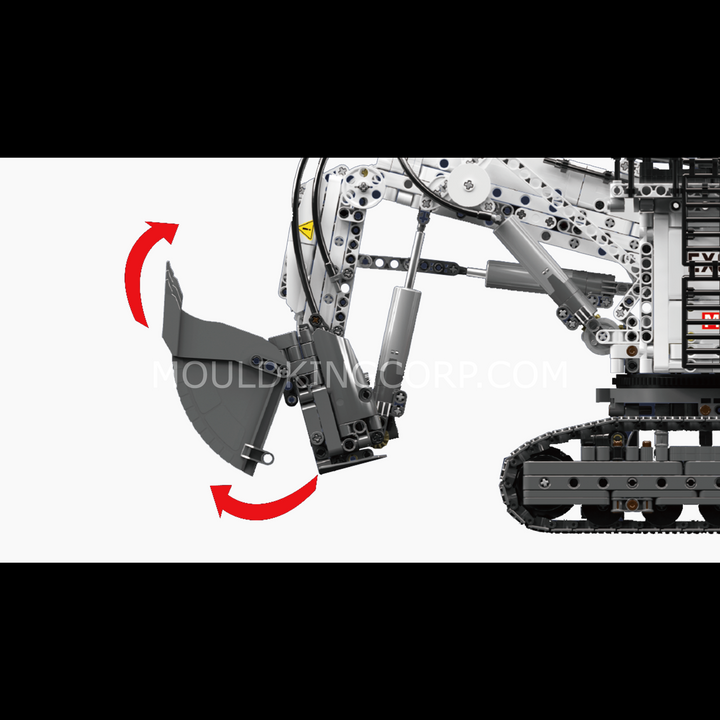 Mould King 17067 Remote Controlled Mining Excavator Building Set | 3,567 Pcs