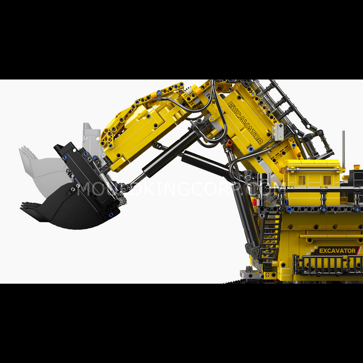 MOULD KING 17070 Liebherr R 9800 Mijnbouw Graafmachine Bouwsets | 4.767 PCS