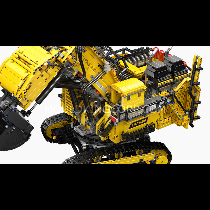 MOULD KING 17070 Liebherr R 9800 Mijnbouw Graafmachine Bouwsets | 4.767 PCS