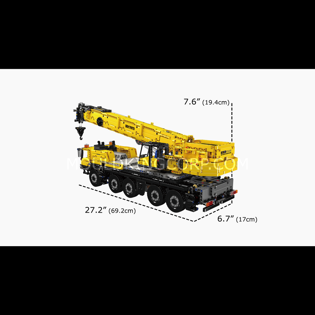 Mallenkoning 17073/17074 LTM 1110 Mobiele Kraan Bouwset | 3.218 Stuks