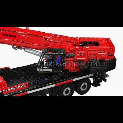MOULD KING 17074 Gru mobile LTM 1110 Mattoncini a incastro MOULD KING 17074 Gru mobile LTM 1110 Mattoncini a incastro