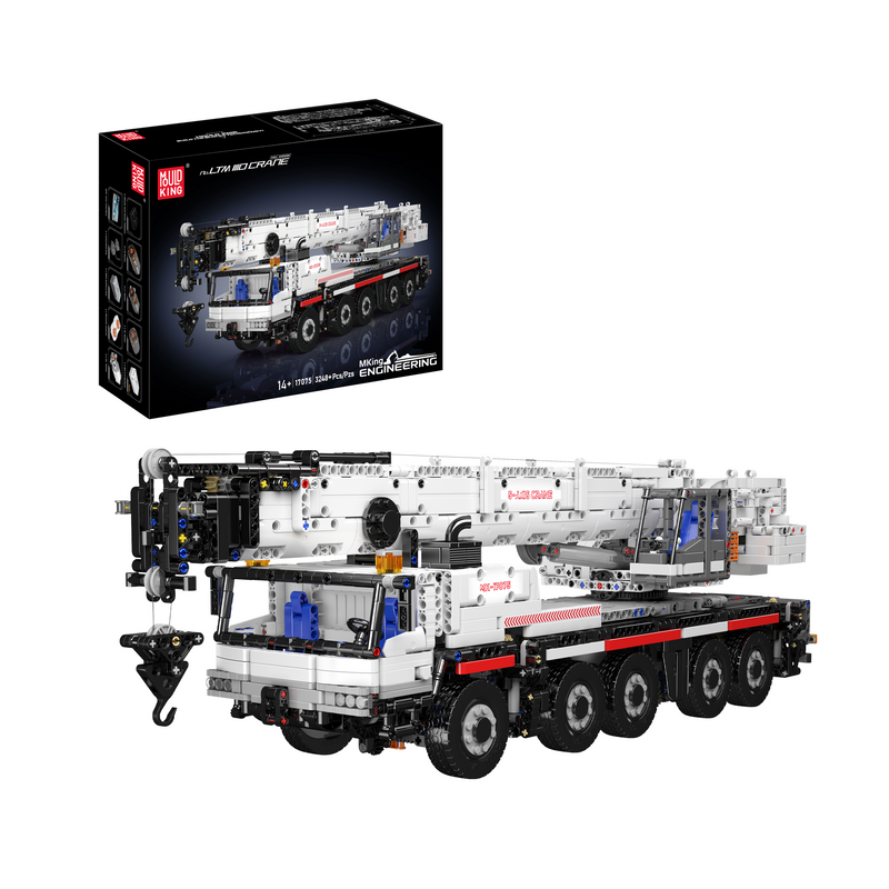 Mould King 17075 Camion-grue télécommandé LTM 1110 | 3 248 pièces