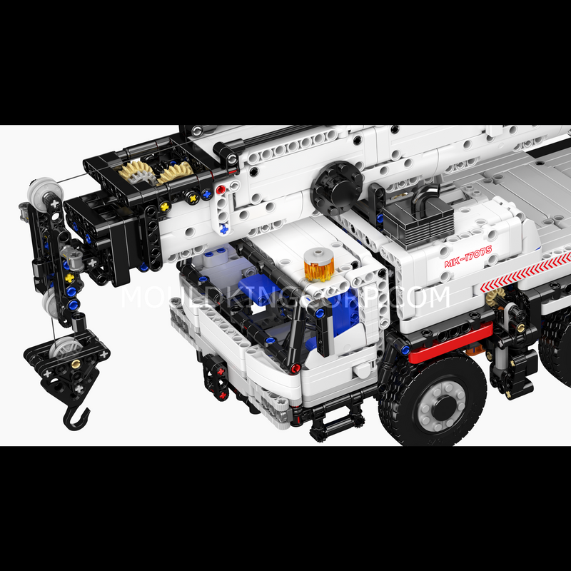 Mould King 17075 Camion-grue télécommandé LTM 1110 | 3 248 pièces