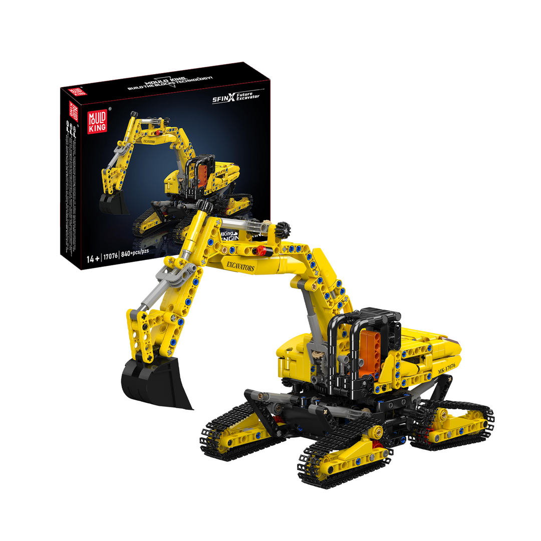 Mould King 17076 SFINX Future Excavator Building Set | 840 Pcs Mould King 17076 SFINX Future Excavator Building Set | 840 Pcs