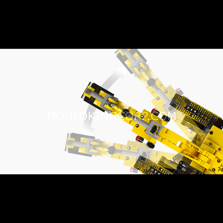 Mould King 17076 SFINX Future Excavator Building Set | 840 Pcs